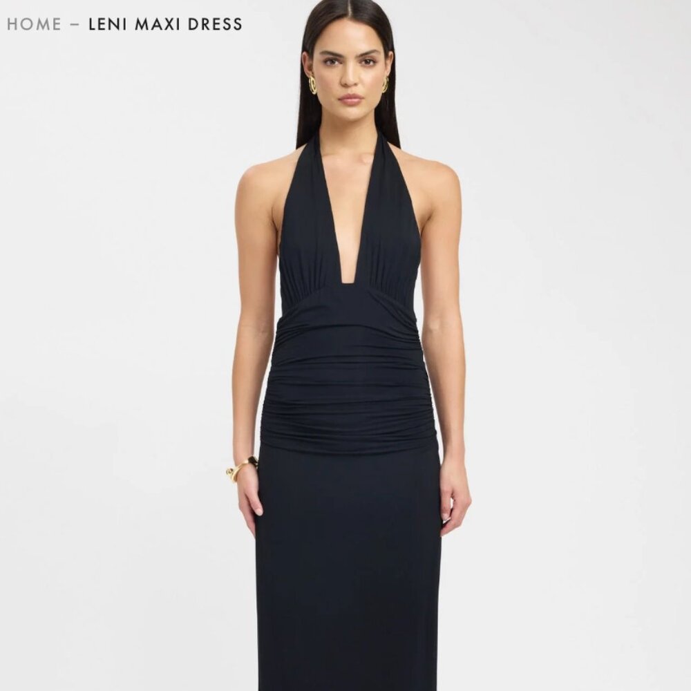 BRAND NEW Kookai Leni Maxi Dress Black